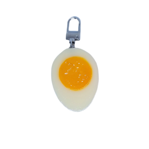 Boiled Egg Keychain