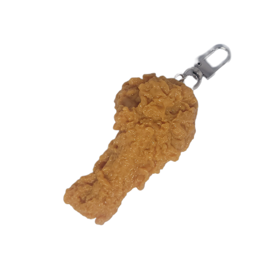 Fried Chicken Drumette Keychain