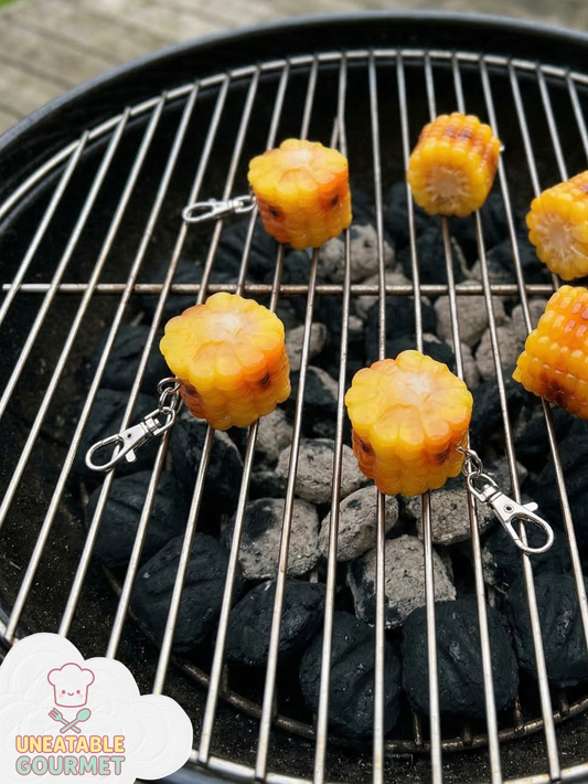 Grilled Corn Keychain