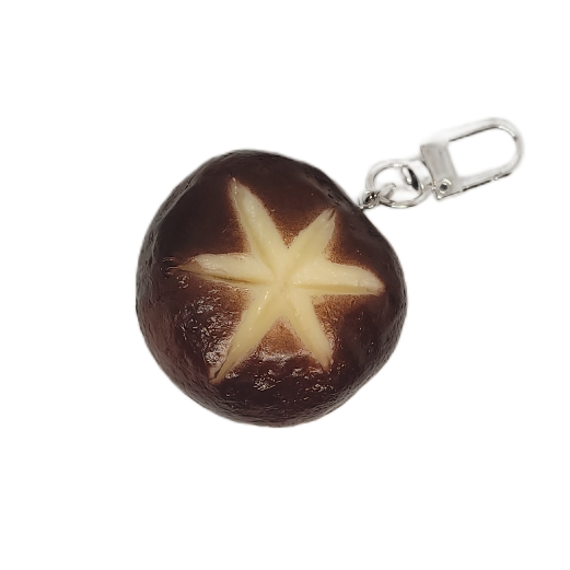Mushroom Keychain