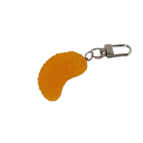Orange (1 Slide) Keychain
