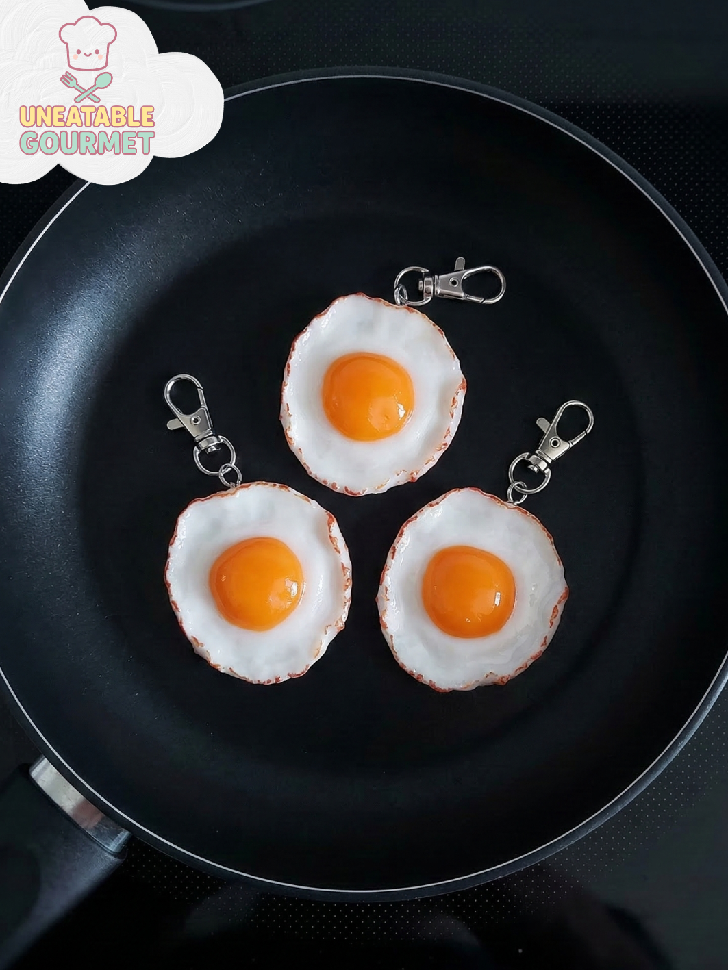 Sunny Side Up Keychain