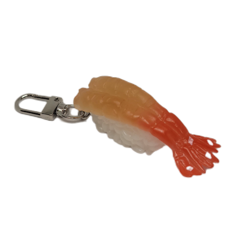 Sweet Shrimp Sushi Keychain